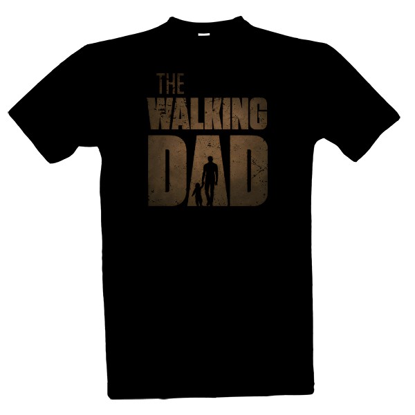 Tričko s potlačou The walking dad