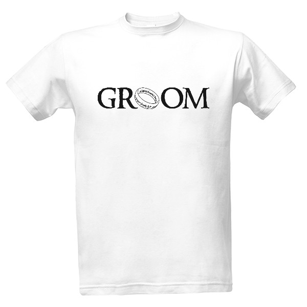 Tričko s potlačou Groom